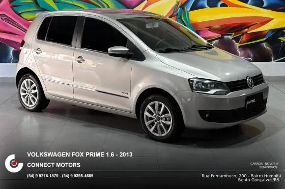 VOLKSWAGEN FOX 1.6 MI PRIME 8V FLEX 4P MANUAL VOLKSWAGEN FOX 1.6 MI PRIME 8V FLEX 4P MANUAL