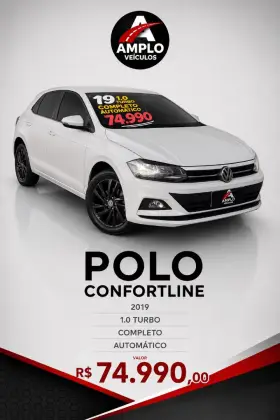 VOLKSWAGEN POLO 1.0 200 TSI COMFORTLINE AUTOMÁTICO VOLKSWAGEN POLO 1.0 200 TSI COMFORTLINE AUTOMÁTICO