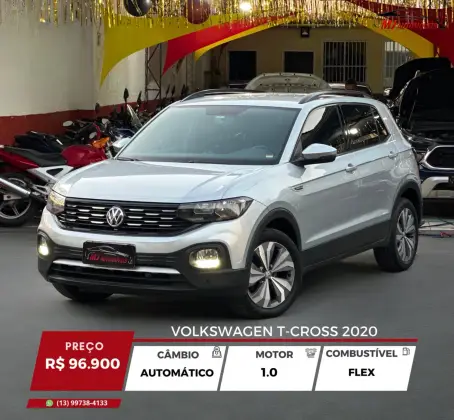 VOLKSWAGEN T-CROSS 1.0 200 TSI TOTAL FLEX COMFORTLINE AUTOMÁTICO VOLKSWAGEN T-CROSS 1.0 200 TSI TOTAL FLEX COMFORTLINE AUTOMÁTICO