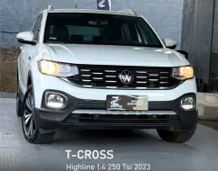 VOLKSWAGEN T-CROSS 1.4 250 TSI TOTAL FLEX HIGHLINE AUTOMÁTICO VOLKSWAGEN T-CROSS 1.4 250 TSI TOTAL FLEX HIGHLINE AUTOMÁTICO