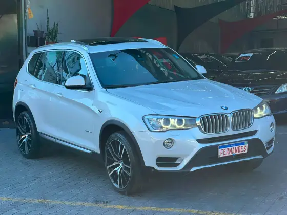BMW X3 2.0 20I X LINE 4X4 16V GASOLINA 4P AUTOMÁTICO BMW X3 2.0 20I X LINE 4X4 16V GASOLINA 4P AUTOMÁTICO