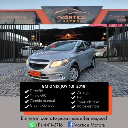 CHEVROLET ONIX 1.0 MPFI JOY 8V FLEX 4P MANUAL CHEVROLET ONIX 1.0 MPFI JOY 8V FLEX 4P MANUAL