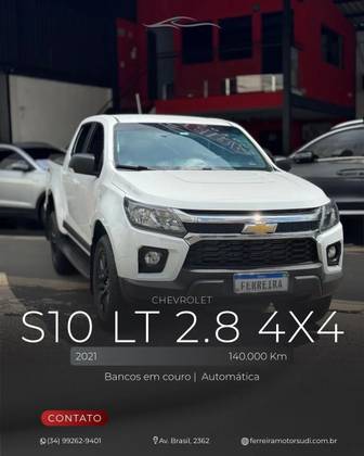 CHEVROLET S10 2.8 16V TURBO DIESEL LT CD 4X4 AUTOMÁTICO