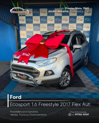 FORD ECOSPORT 1.6 FREESTYLE 16V FLEX 4P POWERSHIFT FORD ECOSPORT 1.6 FREESTYLE 16V FLEX 4P POWERSHIFT