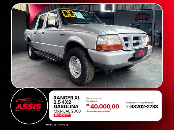 FORD RANGER 2.5 XL 4X2 CD 8V GASOLINA 4P MANUAL