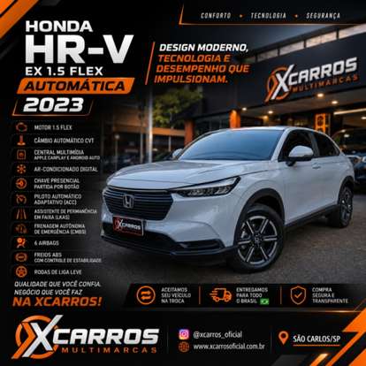 HONDA-HR-V-1.5 DI I-VTEC FLEX EX CVT HONDA-HR-V-2022