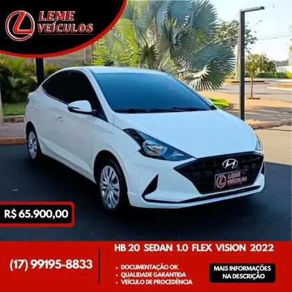 HYUNDAI HB20S 1.0 12V FLEX VISION MANUAL HYUNDAI HB20S 1.0 12V FLEX VISION MANUAL
