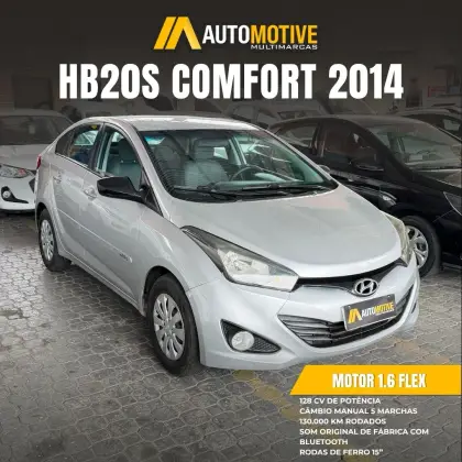 HYUNDAI HB20S 1.6 COMFORT PLUS 16V FLEX 4P MANUAL HYUNDAI HB20S 1.6 COMFORT PLUS 16V FLEX 4P MANUAL