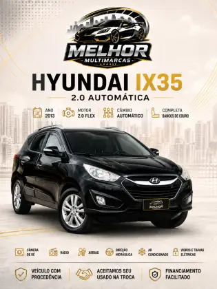 HYUNDAI IX35 2.0 MPI 4X2 16V FLEX 4P AUTOMÁTICO HYUNDAI IX35 2.0 MPI 4X2 16V FLEX 4P AUTOMÁTICO