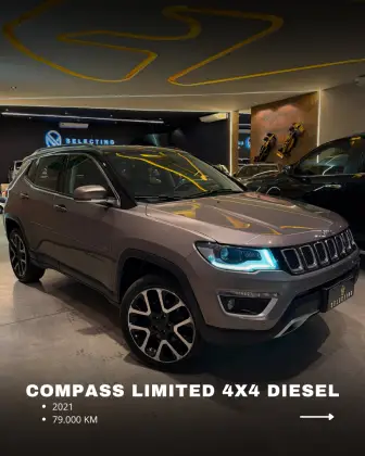 JEEP COMPASS 2.0 16V DIESEL LIMITED 4X4 AUTOMÁTICO JEEP COMPASS 2.0 16V DIESEL LIMITED 4X4 AUTOMÁTICO
