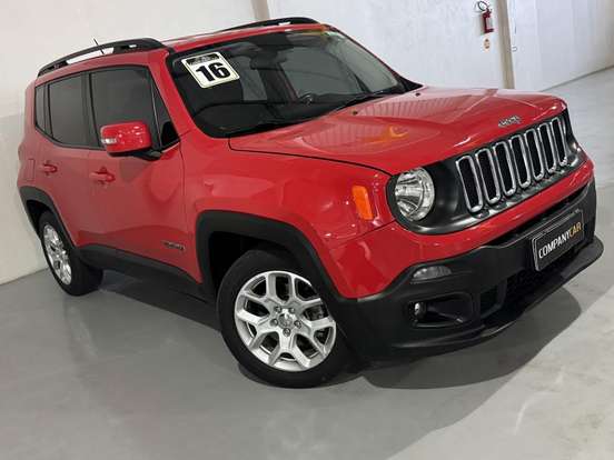 JEEP-RENEGADE-1.8 16V FLEX LONGITUDE 4P AUTOMÁTICO JEEP-RENEGADE-2015
