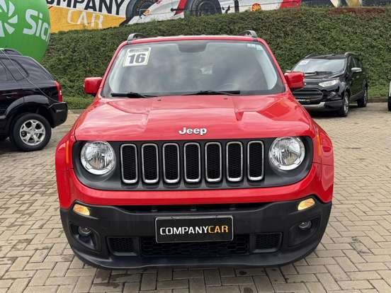 JEEP-RENEGADE-1.8 16V FLEX LONGITUDE 4P AUTOMÁTICO JEEP-RENEGADE-2015