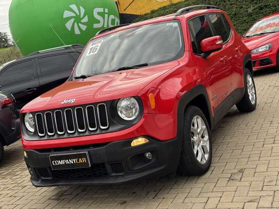 JEEP-RENEGADE-1.8 16V FLEX LONGITUDE 4P AUTOMÁTICO JEEP-RENEGADE-2015