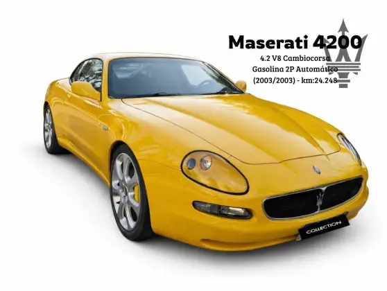 MASERATI 4200 4.2 V8 CAMBIOCORSA GASOLINA 2P AUTOMÁTICO