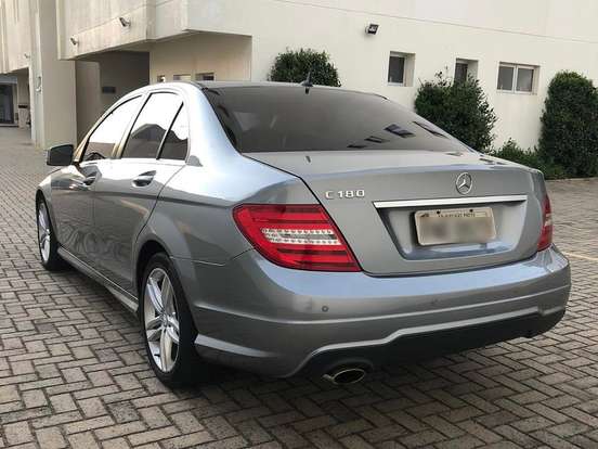 MERCEDES-BENZ-C 180-1.6 CGI SPORT 16V TURBO GASOLINA 4P AUTOMÁTICO MERCEDES-BENZ-C 180-2013