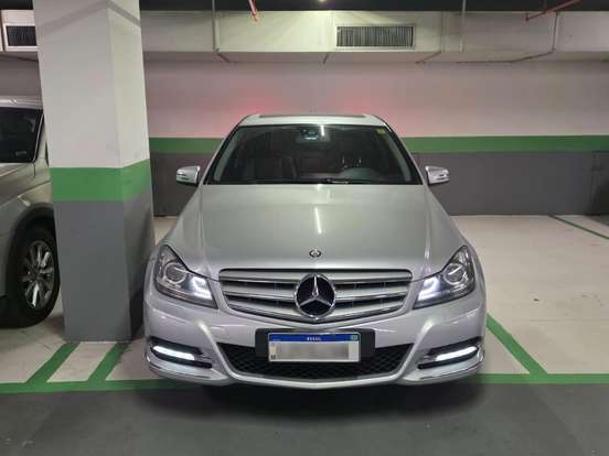 MERCEDES-BENZ-C 200-1.8 CGI AVANTGARDE 16V GASOLINA 4P AUTOMÁTICO MERCEDES-BENZ-C 200-2012