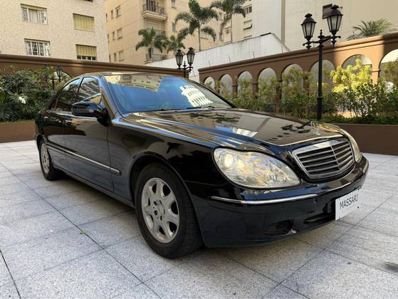 MERCEDES-BENZ S 500 5.5 L SEDAN V8 GASOLINA 4P AUTOMÁTICO