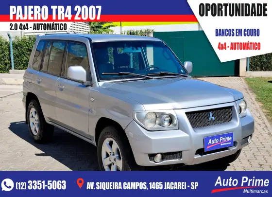 MITSUBISHI PAJERO TR4 2.0 4X4 16V 131CV GASOLINA 4P AUTOMÁTICO MITSUBISHI PAJERO TR4 2.0 4X4 16V 131CV GASOLINA 4P AUTOMÁTICO