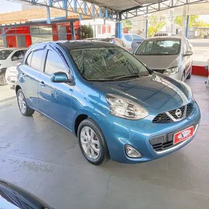 NISSAN MARCH 1.0 SV 12V FLEX 4P MANUAL NISSAN MARCH 1.0 SV 12V FLEX 4P MANUAL