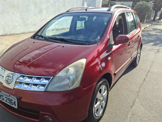 NISSAN LIVINA 1.8 SL 16V FLEX 4P AUTOMÁTICO