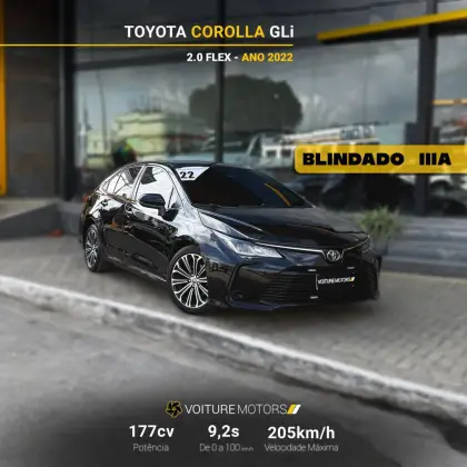 TOYOTA COROLLA 2.0 VVT-IE FLEX GLI DIRECT SHIFT TOYOTA COROLLA 2.0 VVT-IE FLEX GLI DIRECT SHIFT
