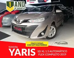 TOYOTA YARIS 1.5 16V FLEX SEDAN XL MULTIDRIVE TOYOTA YARIS 1.5 16V FLEX SEDAN XL MULTIDRIVE
