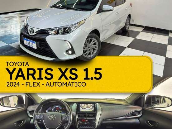 TOYOTA-YARIS-1.5 16V FLEX SEDAN XS MULTIDRIVE TOYOTA-YARIS-2024