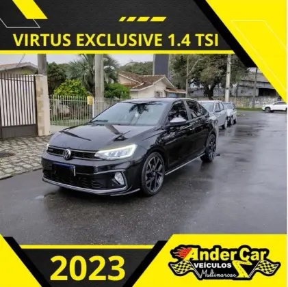 VOLKSWAGEN VIRTUS 1.4 250 TSI EXCLUSIVE AUTOMÁTICO VOLKSWAGEN VIRTUS 1.4 250 TSI EXCLUSIVE AUTOMÁTICO