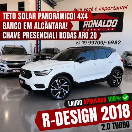 VOLVO XC40 2.0 T5 GASOLINA R-DESIGN AWD GEARTRONIC VOLVO XC40 2.0 T5 GASOLINA R-DESIGN AWD GEARTRONIC