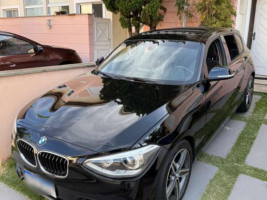 BMW-118i-1.6 SPORT GP 16V TURBO GASOLINA 4P AUTOMÁTICO BMW-118i-2014
