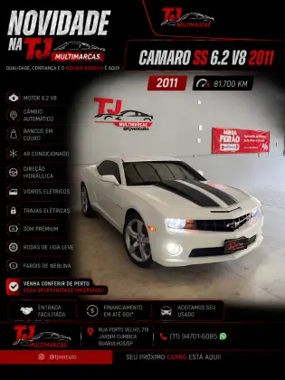 CHEVROLET CAMARO 6.2 SS COUPÉ V8 GASOLINA 2P AUTOMÁTICO CHEVROLET CAMARO 6.2 SS COUPÉ V8 GASOLINA 2P AUTOMÁTICO