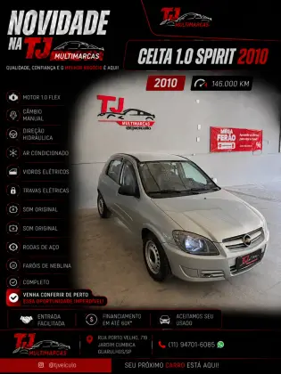CHEVROLET CELTA 1.0 MPFI SPIRIT 8V FLEX 4P MANUAL CHEVROLET CELTA 1.0 MPFI SPIRIT 8V FLEX 4P MANUAL