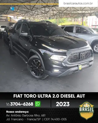 FIAT TORO 2.0 16V TURBO DIESEL ULTRA 4WD AT9 FIAT TORO 2.0 16V TURBO DIESEL ULTRA 4WD AT9