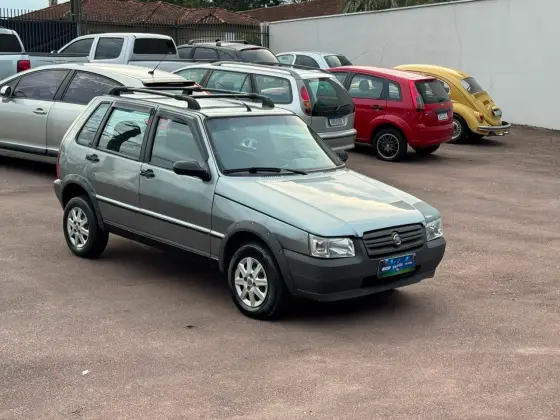 FIAT UNO 1.0 MPI MILLE WAY ECONOMY 8V FLEX 2P MANUAL FIAT UNO 1.0 MPI MILLE WAY ECONOMY 8V FLEX 2P MANUAL