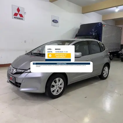 HONDA FIT 1.4 LX 16V FLEX 4P AUTOMÁTICO HONDA FIT 1.4 LX 16V FLEX 4P AUTOMÁTICO