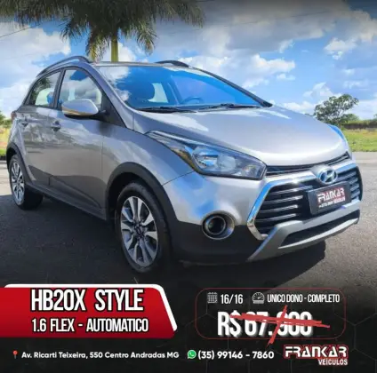 HYUNDAI HB20 1.6 COMFORT PLUS 16V FLEX 4P AUTOMÁTICO HYUNDAI HB20 1.6 COMFORT PLUS 16V FLEX 4P AUTOMÁTICO