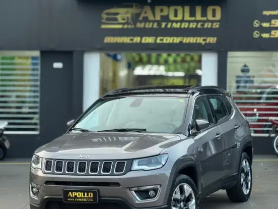 JEEP-COMPASS-2.0 16V FLEX LIMITED AUTOMÁTICO JEEP-COMPASS-2018