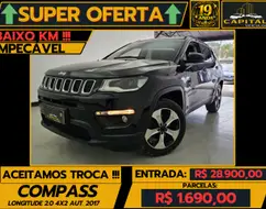 JEEP COMPASS 2.0 16V FLEX LONGITUDE AUTOMÁTICO JEEP COMPASS 2.0 16V FLEX LONGITUDE AUTOMÁTICO