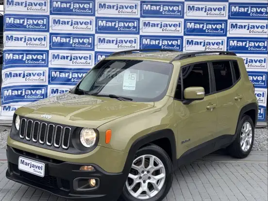 JEEP-RENEGADE-1.8 16V FLEX LONGITUDE 4P AUTOMÁTICO JEEP-RENEGADE-2016