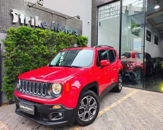 JEEP RENEGADE 1.8 16V FLEX LONGITUDE 4P AUTOMÁTICO JEEP RENEGADE 1.8 16V FLEX LONGITUDE 4P AUTOMÁTICO