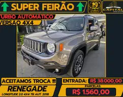 JEEP RENEGADE 2.0 16V TURBO DIESEL LONGITUDE 4P 4X4 AUTOMÁTICO JEEP RENEGADE 2.0 16V TURBO DIESEL LONGITUDE 4P 4X4 AUTOMÁTICO