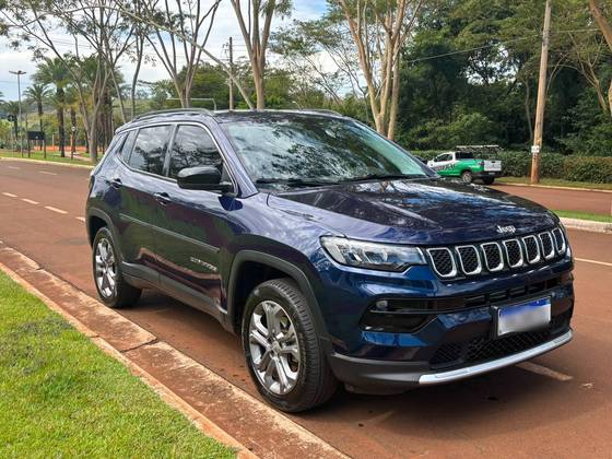 JEEP COMPASS 1.3 T270 TURBO FLEX LONGITUDE AT6