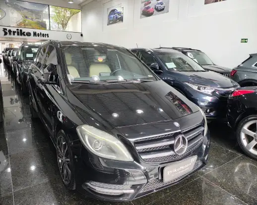 MERCEDES-BENZ-B 200-1.6 TURBO GASOLINA 4P AUTOMÁTICO MERCEDES-BENZ-B 200-2012