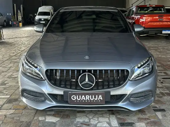 MERCEDES-BENZ-C 180-1.6 CGI AVANTGARDE 16V TURBO GASOLINA 4P AUTOMÁTICO MERCEDES-BENZ-C 180-2015