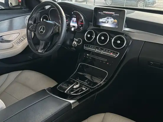 MERCEDES-BENZ-C 180-1.6 CGI AVANTGARDE 16V TURBO GASOLINA 4P AUTOMÁTICO MERCEDES-BENZ-C 180-2015