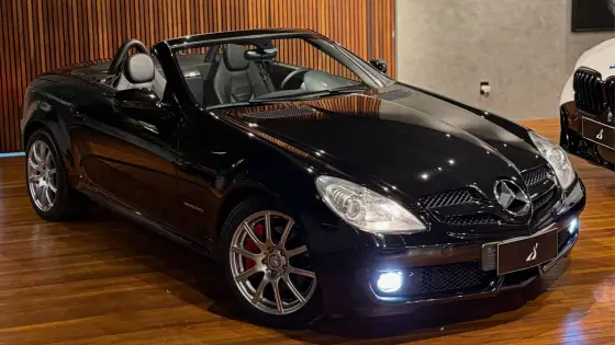 MERCEDES-BENZ SLK 200 1.8 16V KOMPRESSOR GASOLINA AUTOMÁTICO MERCEDES-BENZ SLK 200 1.8 16V KOMPRESSOR GASOLINA AUTOMÁTICO