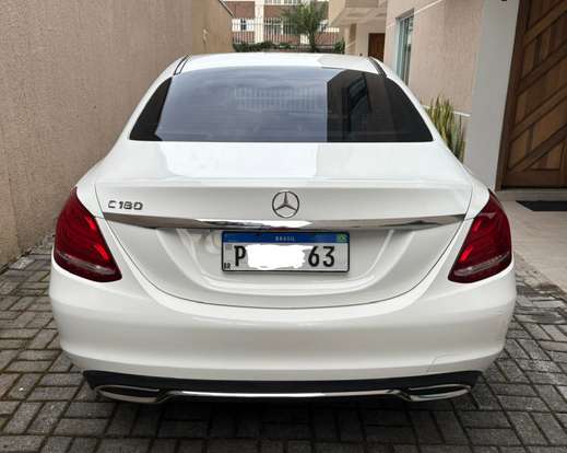 MERCEDES-BENZ-C 180-1.6 CGI 16V TURBO GASOLINA 4P AUTOMÁTICO MERCEDES-BENZ-C 180-2015