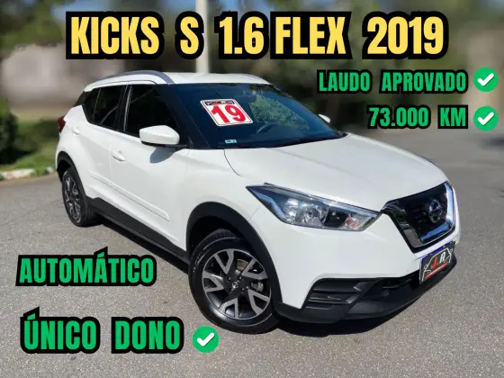 NISSAN KICKS 1.6 16V FLEXSTART S 4P XTRONIC NISSAN KICKS 1.6 16V FLEXSTART S 4P XTRONIC
