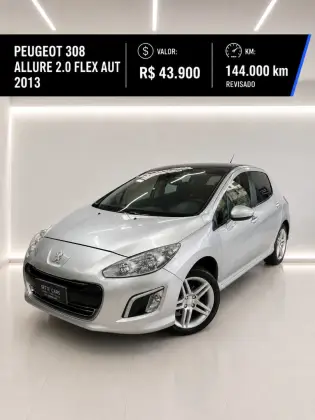 PEUGEOT 308 2.0 ALLURE 16V FLEX 4P AUTOMÁTICO