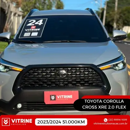 TOYOTA COROLLA CROSS 2.0 VVT-IE FLEX XRE DIRECT SHIFT TOYOTA COROLLA CROSS 2.0 VVT-IE FLEX XRE DIRECT SHIFT